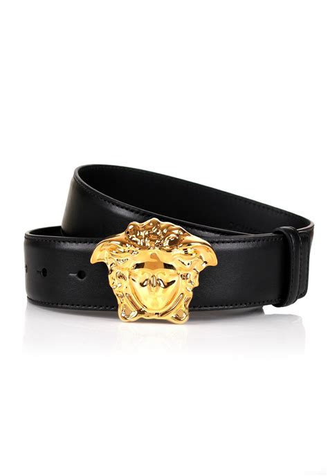 versace gold medusa belt.